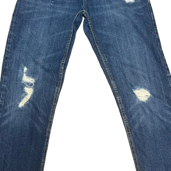 Levi's 502 Jeans Size 16 Regular Taper Size - Tag 28x28 Actual 29X31 Boys or Men - Picture 5 of 12